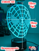 SPIDERMAN MASK 3D LED Night Light Bedroom Lamp - KustomboxNight Lights & Ambient LightingKustomboxStandard Size