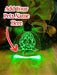 Spoodle Cockapoo Dog Personalised Name Christmas Light Bauble Decoration - KustomboxNight Lights & Ambient LightingKustomboxBauble - Standard Size