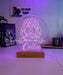 Spoodle Cockapoo Pet Personalised Name 3D LED Room Light Decor - KustomboxNight Lights & Ambient LightingKustomboxStandard Size
