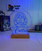 Spoodle Cockapoo Pet Personalised Name 3D LED Room Light Decor - KustomboxNight Lights & Ambient LightingKustomboxStandard Size