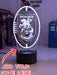 St George Illawarra Dragons Rugby League Club 3D LED Night Light - KustomboxNight Lights & Ambient LightingKustomboxStandard Size