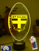 St Kilda Saints Australian Football Club 3D LED Night Light Lamp - KustomboxNight Lights & Ambient LightingKustomboxStandard Size