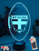 St Kilda Saints Australian Football Club 3D LED Night Light Lamp - KustomboxNight Lights & Ambient LightingKustomboxStandard Size