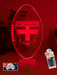 St Kilda Saints Australian Football Club 3D LED Night Light Lamp - KustomboxNight Lights & Ambient LightingKustomboxStandard Size