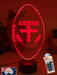 St Kilda Saints Australian Football Club 3D LED Night Light - KustomboxNight Lights & Ambient LightingKustomboxStandard Size