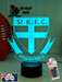ST KILDA SAINTS Australian Football Club LED Night Light - KustomboxNight Lights & Ambient LightingKustomboxStandard Size