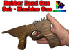 Sub - Machine Gun Rubber Band Timber Launcher Wood x 2 - KustomboxToys & GamesKustomboxSub Machine Guns x 2