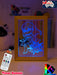Super Girl Power Personalised Name Timber Frame base USB 3D LED Night Light + Remote - KustomboxNight Lights & Ambient LightingKustomboxTimber Frame Light