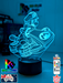 Super Mario Cart Personalised Name Gamer 3D LED Night Light Lamp - KustomboxNight Lights & Ambient LightingKustomboxStandard Size