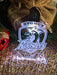 Sydney City Roosters Football Personalised Christmas Bauble 3D LED Light Decoration - KustomboxNight Lights & Ambient LightingKustomboxBauble - No Name