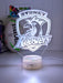SYDNEY CITY ROOSTERS Rugby League Football Club LED Night Light - KustomboxNight Lights & Ambient LightingKustomboxStandard Size