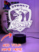 SYDNEY CITY ROOSTERS Rugby League Football Club LED Night Light - KustomboxNight Lights & Ambient LightingKustomboxStandard Size