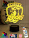 SYDNEY CITY ROOSTERS Rugby League Football Club LED Night Light - KustomboxNight Lights & Ambient LightingKustomboxStandard Size