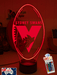 Sydney Swans Australian Football Club 3D LED Night Light - KustomboxNight Lights & Ambient LightingKustomboxStandard Size