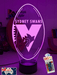 Sydney Swans Australian Football Club 3D LED Night Light - KustomboxNight Lights & Ambient LightingKustomboxStandard Size