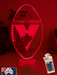 Sydney Swans Australian Football Club 3D LED Night Light - KustomboxNight Lights & Ambient LightingKustomboxStandard Size