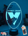 Sydney Swans Australian Football Club 3D LED Night Light - KustomboxNight Lights & Ambient LightingKustomboxStandard Size