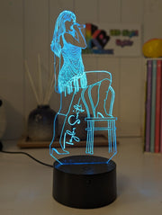 Taylor Swift Era Tour Fan Swiftee 3D LED Night Light Room Lamp - KustomboxNight Lights & Ambient LightingKustomboxStandard Size