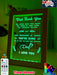 Thank you for Everything Dad I Love You Personalised Message Quote Timber Frame USB 3D LED Night Light Lamp - KustomboxNight Lights & Ambient LightingKustomboxTimber Frame Light - $34.99