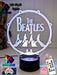 The Beatles Rock N Roll Music Legends Band 3D Led Night Light Lamp - KustomboxNight Lights & Ambient LightingKustomboxStandard Size
