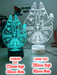 The Millennium Falcon 3D LED Night Light Lamp - KustomboxNight Lights & Ambient LightingKustomboxStandard Size