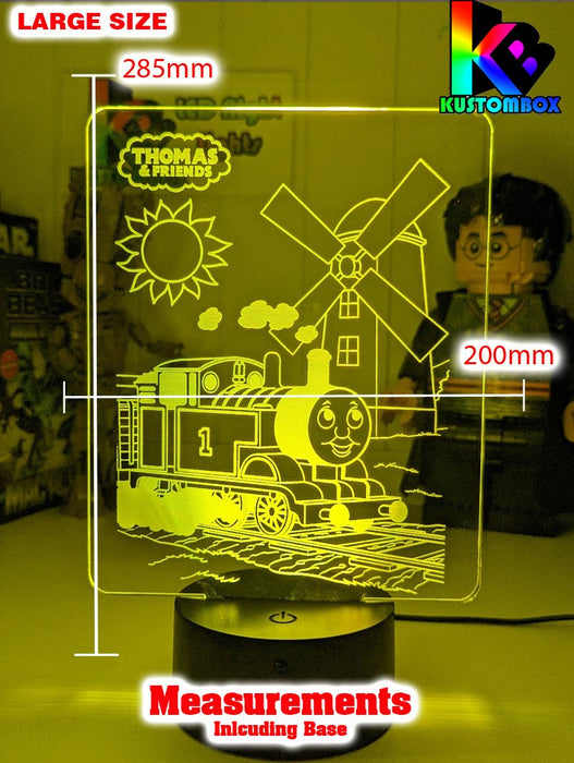 Thomas the Tank 3D LED Night Light Childrens Bedroom Lamp - KustomboxNight Lights & Ambient LightingKustomboxStandard Size