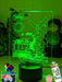 Thomas the Tank 3D LED Night Light Childrens Bedroom Lamp - KustomboxNight Lights & Ambient LightingKustomboxStandard Size