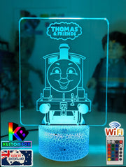 Thomas the Tank 3D LED Night Light Childrens Bedroom Lamp - KustomboxNight Lights & Ambient LightingKustomboxStandard Size
