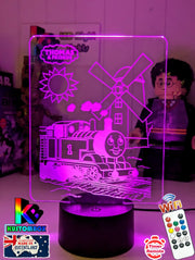 Thomas the Tank 3D LED Night Light Childrens Bedroom Lamp - KustomboxNight Lights & Ambient LightingKustomboxStandard Size