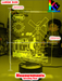 Thomas the Tank 3D LED Night Light Childrens Room Lamp - KustomboxNight Lights & Ambient LightingKustomboxStandard Size