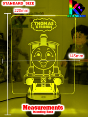Thomas the Tank 3D LED Night Light Childrens Room Lamp - KustomboxNight Lights & Ambient LightingKustomboxStandard Size