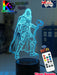 Thor Statue Hammer Ragnarok 3D LED Night Light Bedroom Lamp - KustomboxNight Lights & Ambient LightingKustomboxStandard Size