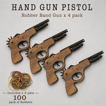 Timber Hand Pistol Wooden Rubber Band Gun Classic Wooden Toy - KustomboxToys & GamesKustombox1 x Musket Gun