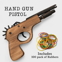 Timber Hand Pistol Wooden Rubber Band Gun Classic Wooden Toy - KustomboxToys & GamesKustombox1 x Musket Gun