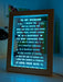 To My Husband Love Your Wife Motivational Quote Timber Frame USB 3D LED Night Light Lamp - KustomboxNight Lights & Ambient LightingKustomboxTimber Frame Light - $34.99