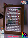 To My Husband Love Your Wife Motivational Quote Timber Frame USB 3D LED Night Light Lamp - KustomboxNight Lights & Ambient LightingKustomboxTimber Frame Light - $34.99