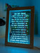 To My Wife I Choose You Motivational Quote Timber Frame USB 3D LED Night Light Lamp - KustomboxNight Lights & Ambient LightingKustomboxTimber Frame Light - $34.99