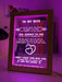 To My Wife Our Journey Motivational Quote Timber Frame USB 3D LED Night Light Lamp - KustomboxNight Lights & Ambient LightingKustomboxTimber Frame Light - $34.99