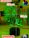 Unicorn Pony Personalised Name 3D LED Night Light Childs Room Lamp - KustomboxNight Lights & Ambient LightingKustomboxStandard Size No Name