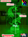 Unicorn Pony Personalised Name 3D LED Night Light Lamp - KustomboxNight Lights & Ambient LightingKustomboxStandard Size - No Name