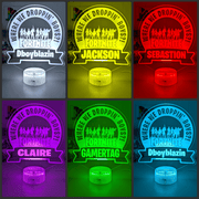 Victory Royale Personalised Name GamerTag Fortnite 3D LED Night Light Lamp - KustomboxNight Lights & Ambient LightingKustomboxStandard Size