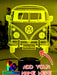 VW Kombi Van Front Personalised Name 3D LED Night Light Lamp - KustomboxNight Lights & Ambient LightingKustomboxStandard Light - No Name