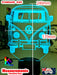 VW Kombi Van Front Personalised Name 3D LED Night Light Lamp - KustomboxNight Lights & Ambient LightingKustomboxStandard Light - No Name