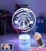 WASHINGTON WIZARDS BASKETBALL Team 3D LED Night Light Lamp - KustomboxNight Lights & Ambient LightingKustomboxStandard Size