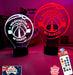 WASHINGTON WIZARDS BASKETBALL Team 3D LED Night Light Lamp - KustomboxNight Lights & Ambient LightingKustomboxStandard Size