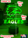 WEST COAST EAGLES Australian Football Club 3D LED Night Light Lamp - KustomboxNight Lights & Ambient LightingKustomboxStandard Size