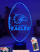 West Coast Eagles Australian Football Club 3D LED Night Light - KustomboxNight Lights & Ambient LightingKustomboxStandard Size