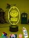 West Tigers Rugby League Club 3D LED Night Light Lamp - KustomboxNight Lights & Ambient LightingKustomboxStandard Size