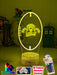 West Tigers Rugby League Club 3D LED Night Light - KustomboxNight Lights & Ambient LightingKustomboxStandard Size