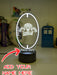 West Tigers Rugby League Club 3D LED Night Light - KustomboxNight Lights & Ambient LightingKustomboxStandard Size
